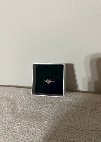 Pembe Taşlı Pandora Kadın Yüzük - Görsel 2