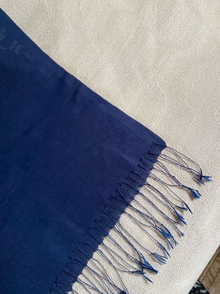 Crony Kadın Lacivert Şal - Görsel 3