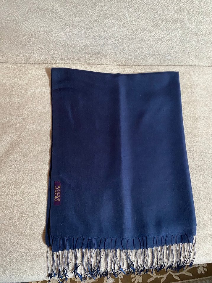 Crony Kadın Lacivert Şal - Görsel 2