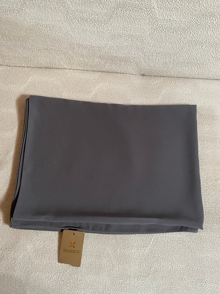 Karaca Gri Medine İpeği Şal - Görsel 2