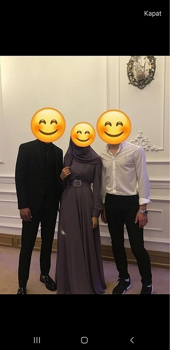 Diğer Tesettür abiye elbise