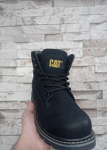 Caterpillar Siyah Erkek Bot - Görsel 2
