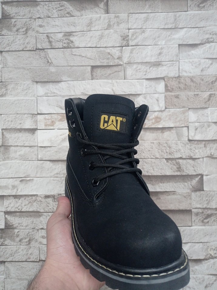 Caterpillar Siyah Erkek Bot - Görsel 2