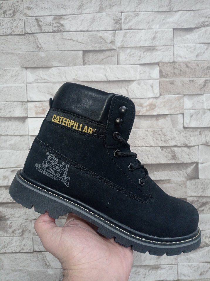 Caterpillar Siyah Erkek Bot - Görsel 4