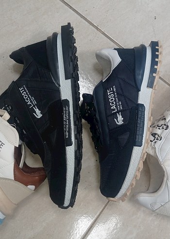 Lacoste Erkek Beyaz Bağcıklı Spor Ayakkabı - Görsel 6