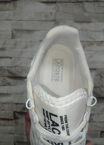 Lacoste Erkek Beyaz Bağcıklı Spor Ayakkabı - Görsel 4