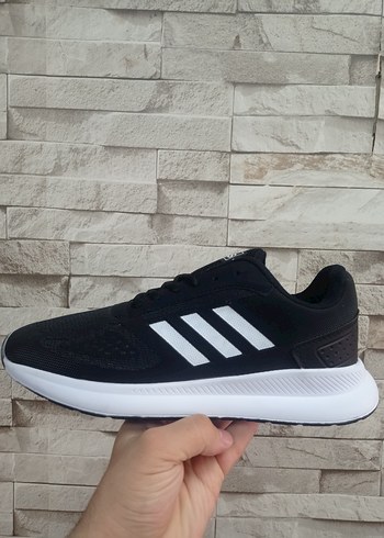 Erkek Beyaz Adidas Spor Ayakkabı - Görsel 6