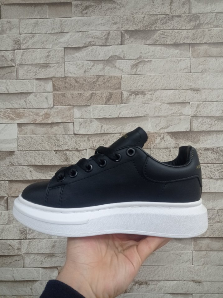 Alexander McQueen Siyah  Spor Ayakkabı - Görsel 3