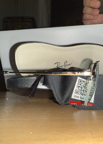 Ray Ban  RB6444 Yarım Çerçeve, Gümüş Renk Şeffaf  Gözlük - Görsel 3