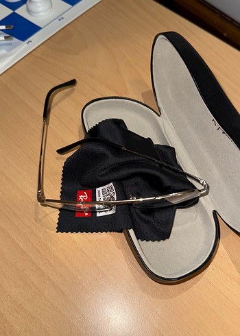 Ray Ban  RB6444 Yarım Çerçeve, Gümüş Renk Şeffaf  Gözlük - Görsel 4