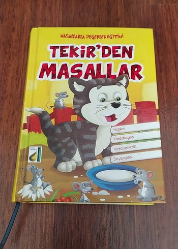 Tekir'den Masallar Çocuk Kitabı damla yayınevi