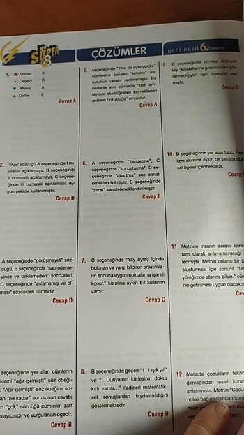 8.sinif deneme - Görsel 5