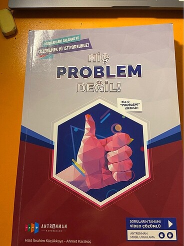 Hiç Problem Değil ANTREMAN yayınları