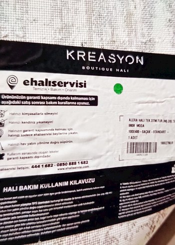 Gri Çağdaş Desensiz Halı - Görsel 3