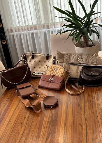 Modern Klasik Siyah Deri Kadın Çanta - Görsel 3