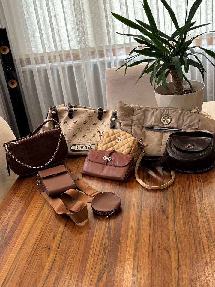 Modern Klasik Siyah Deri Kadın Çanta - Görsel 3