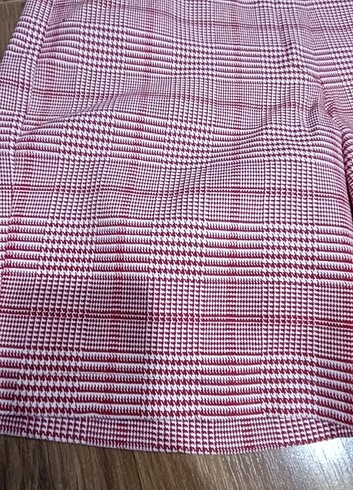 Ekoseli şort  - Görsel 2