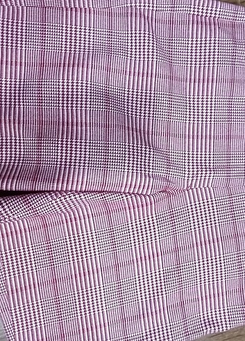 Ekoseli şort  - Görsel 4