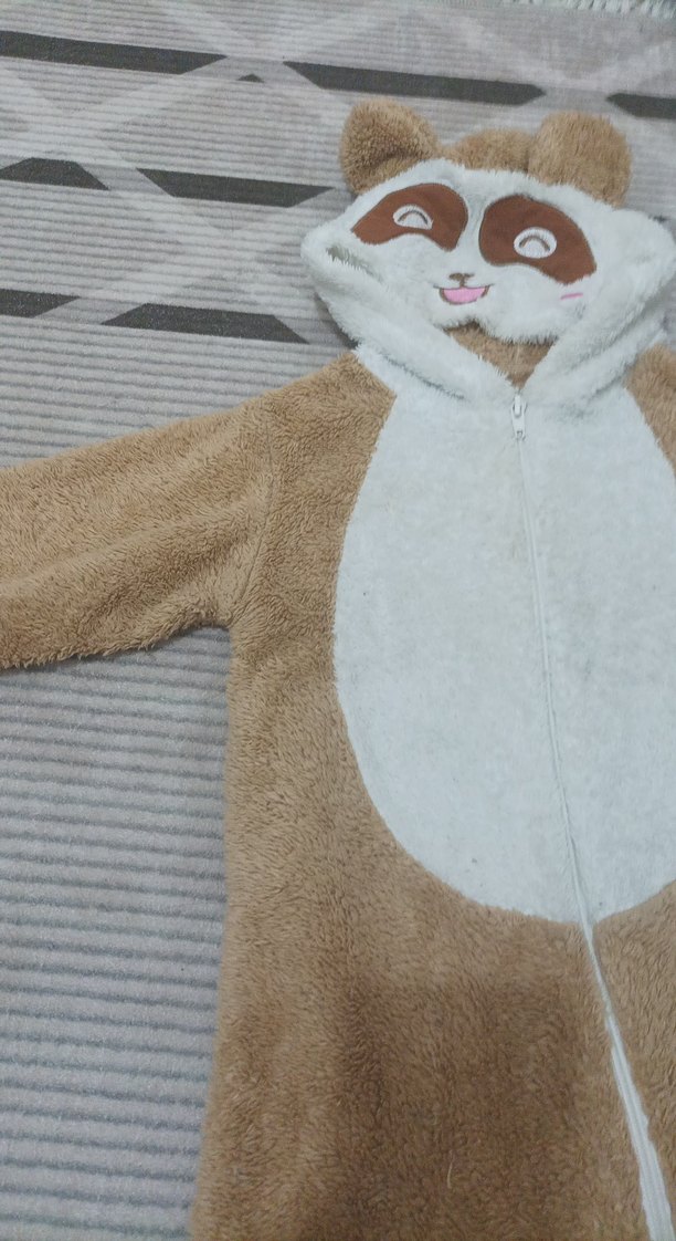 Kahverengi Bebek Tulumu - Görsel 3