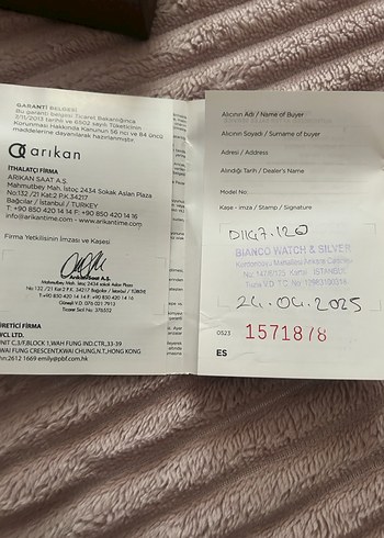 Klasik Altın Renkli Kadın Saat - Görsel 11