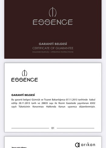 Klasik Altın Renkli Kadın Saat - Görsel 9