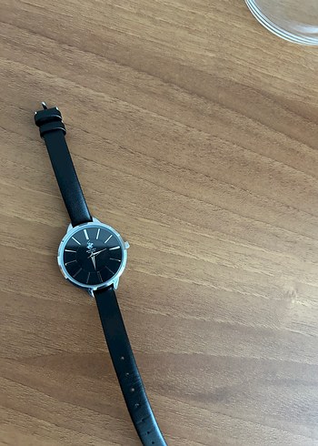 Siyah Minimalist bayan saati - Görsel 3