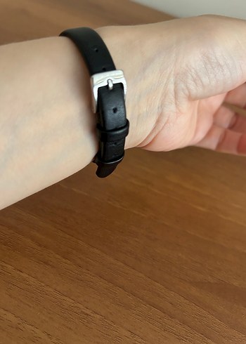 Siyah Minimalist bayan saati - Görsel 5