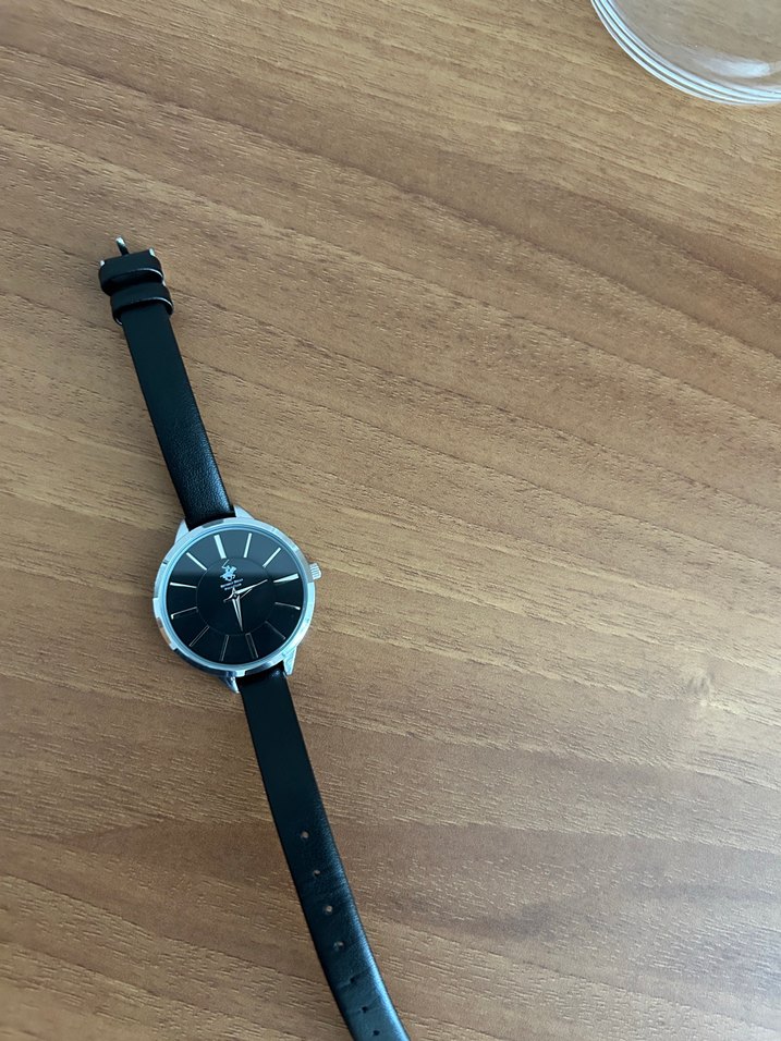 Siyah Minimalist bayan saati - Görsel 3