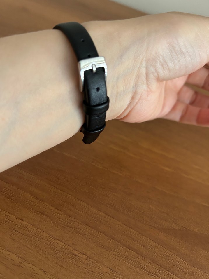 Siyah Minimalist bayan saati - Görsel 5