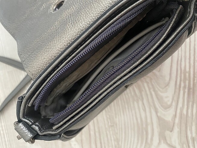 Gri çok şık çanta - Görsel 3