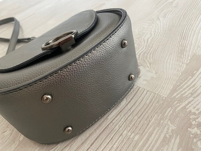 Gri çok şık çanta - Görsel 5