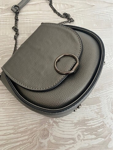 Gri çok şık çanta - Görsel 2