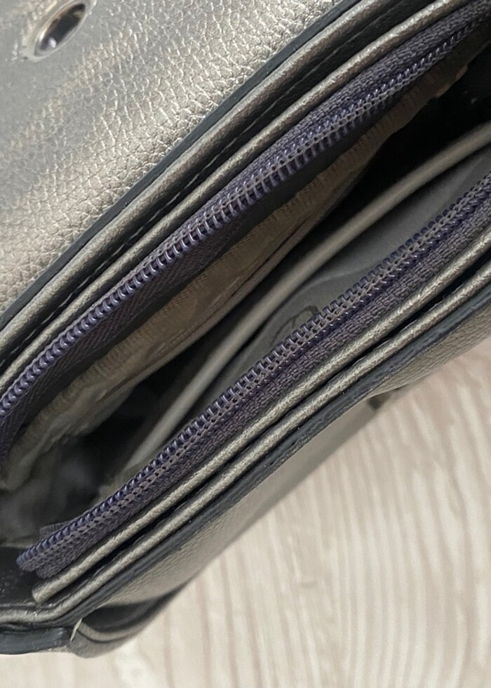 Gri çok şık çanta - Görsel 3
