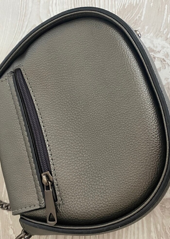 Gri çok şık çanta - Görsel 4