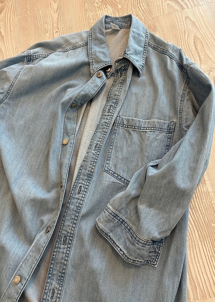 H&M ince trençkot - Görsel 5