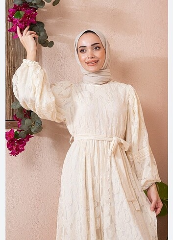 Diğer Güpürlü madame elbise
