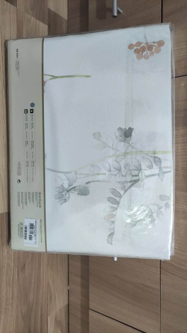 Beyaz çiçek Desenli Nevresim Takımı - Görsel 4