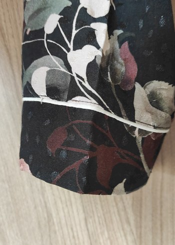 Çiçek Desenli Bohem Kadın pijama üstü - Görsel 4