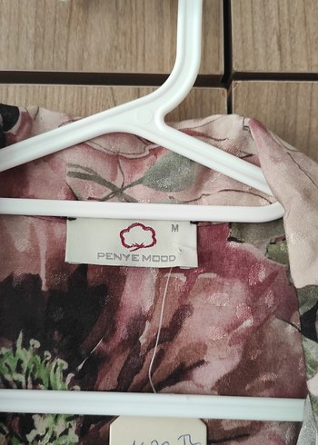 Çiçek Desenli Bohem Kadın pijama üstü - Görsel 2