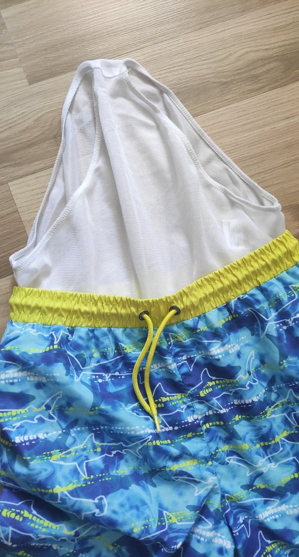 Renkli Bağcıklı Erkek Şort - Görsel 3