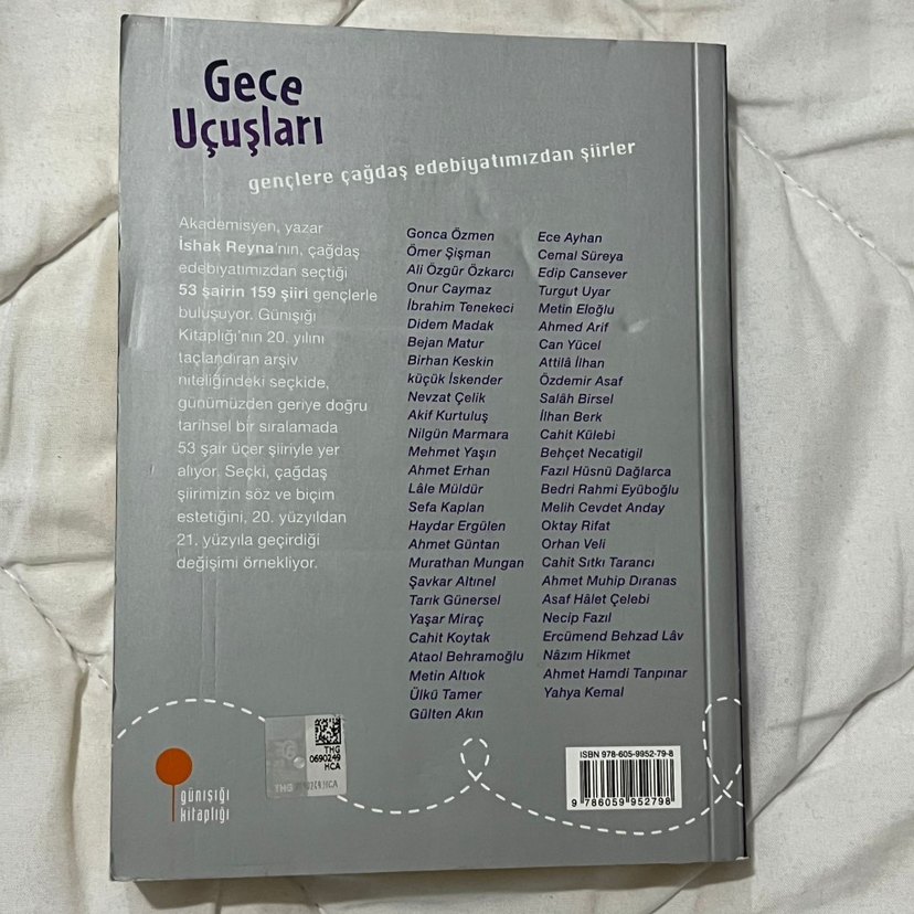 Gece Uçuşları - Çağdaş Şiirler Kitabı - Görsel 2