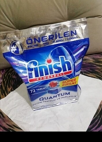 Finish Quantum Bulaşık Makinesi Tableti 