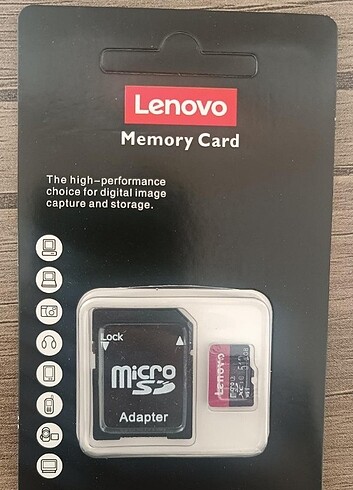 Lenovo 512GB Micro SD Hafıza Kartı