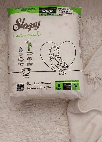 Sleepy Bebek bezi ve bebek havlusu