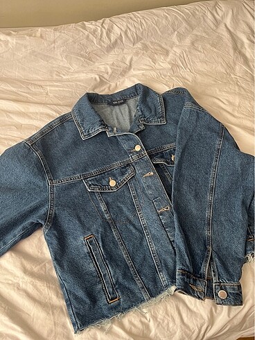 LC Waikiki Lacivert crop kot ceket