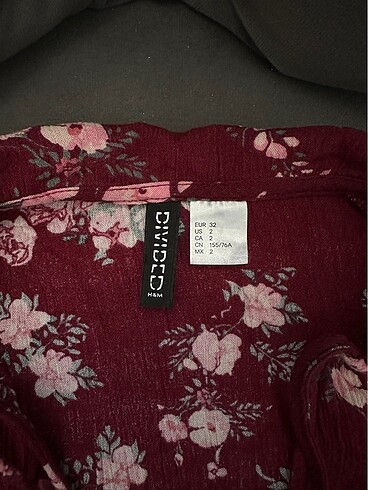 32 Beden bordo Renk Bluzz
