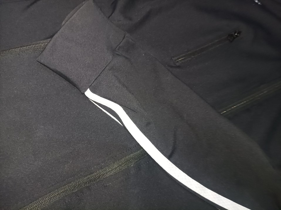 Erkek Siyah Adidas Kapüşonlu Ceket 3 cepli - Görsel 4