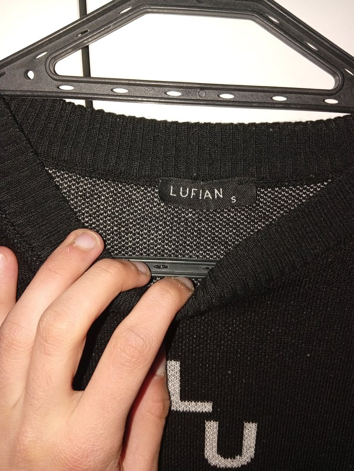 Siyah Uzun Kollu Triko Kazak - Görsel 3