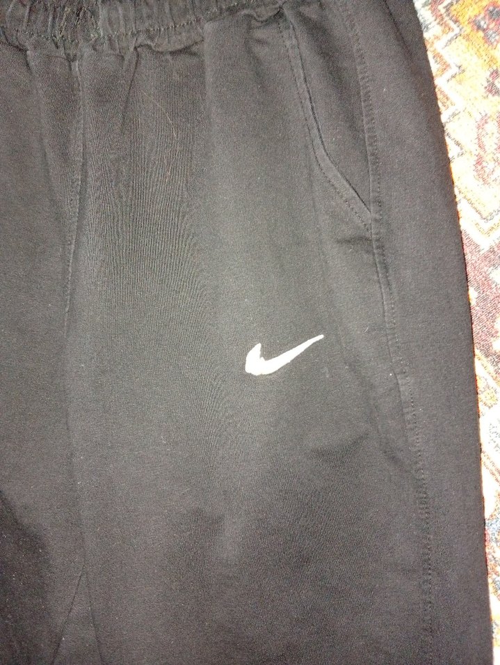 Siyah Rahat Kesim Eşofman Altı - Görsel 2