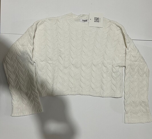ÖRME CROP KAZAK